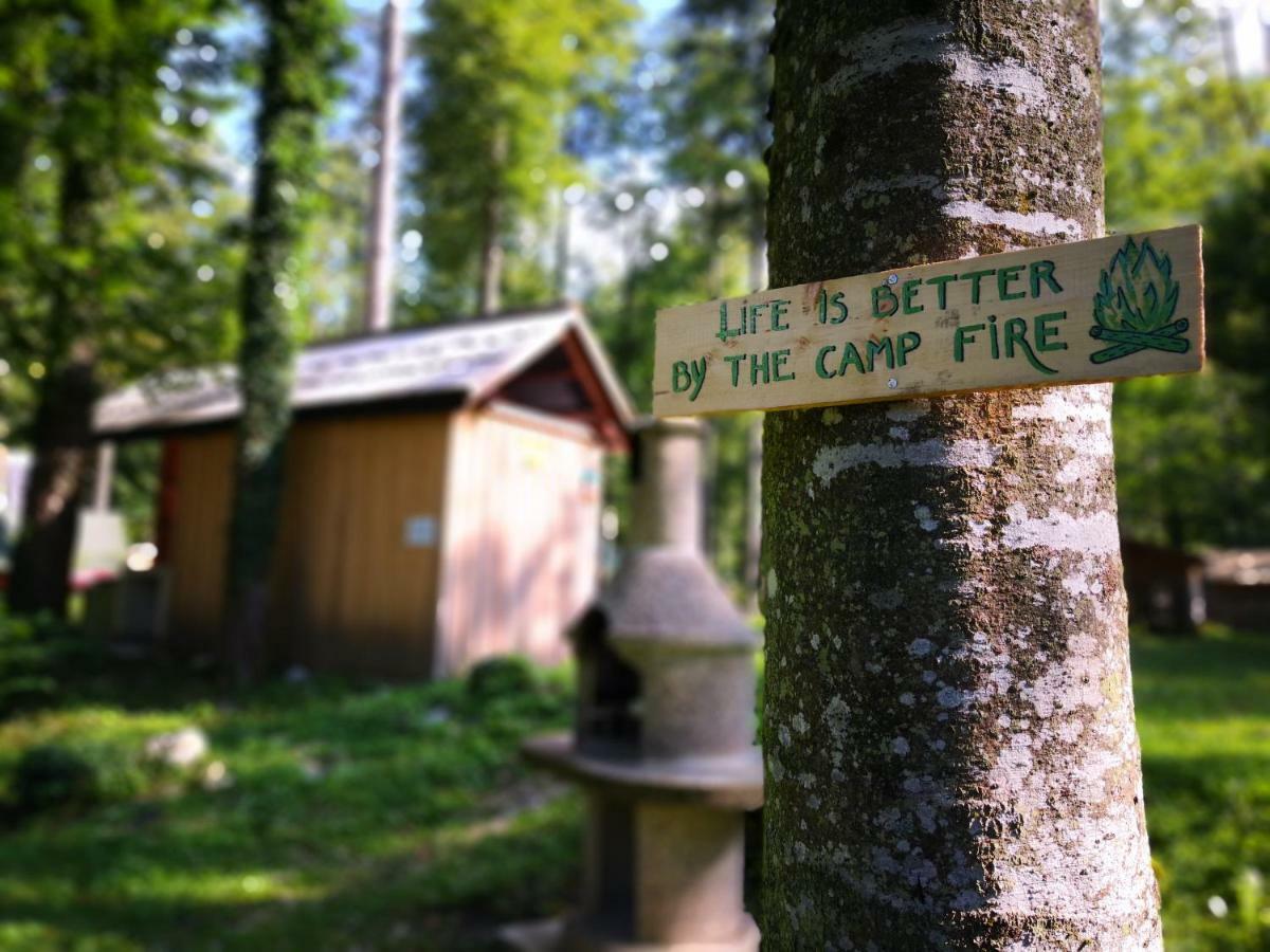 Kamp Alpe Kamniska Bistrica Hotel Stahovica Buitenkant foto